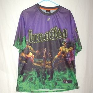 Colorful Lunatics T-shirt w/ The Joker by Zurdox